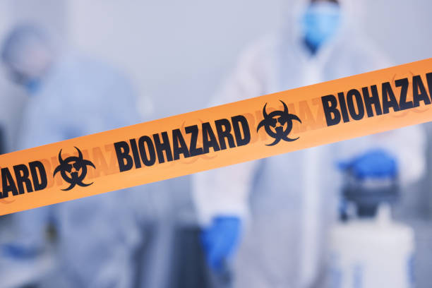 Professional Biohazard Cleanup technician working in Paris, TN